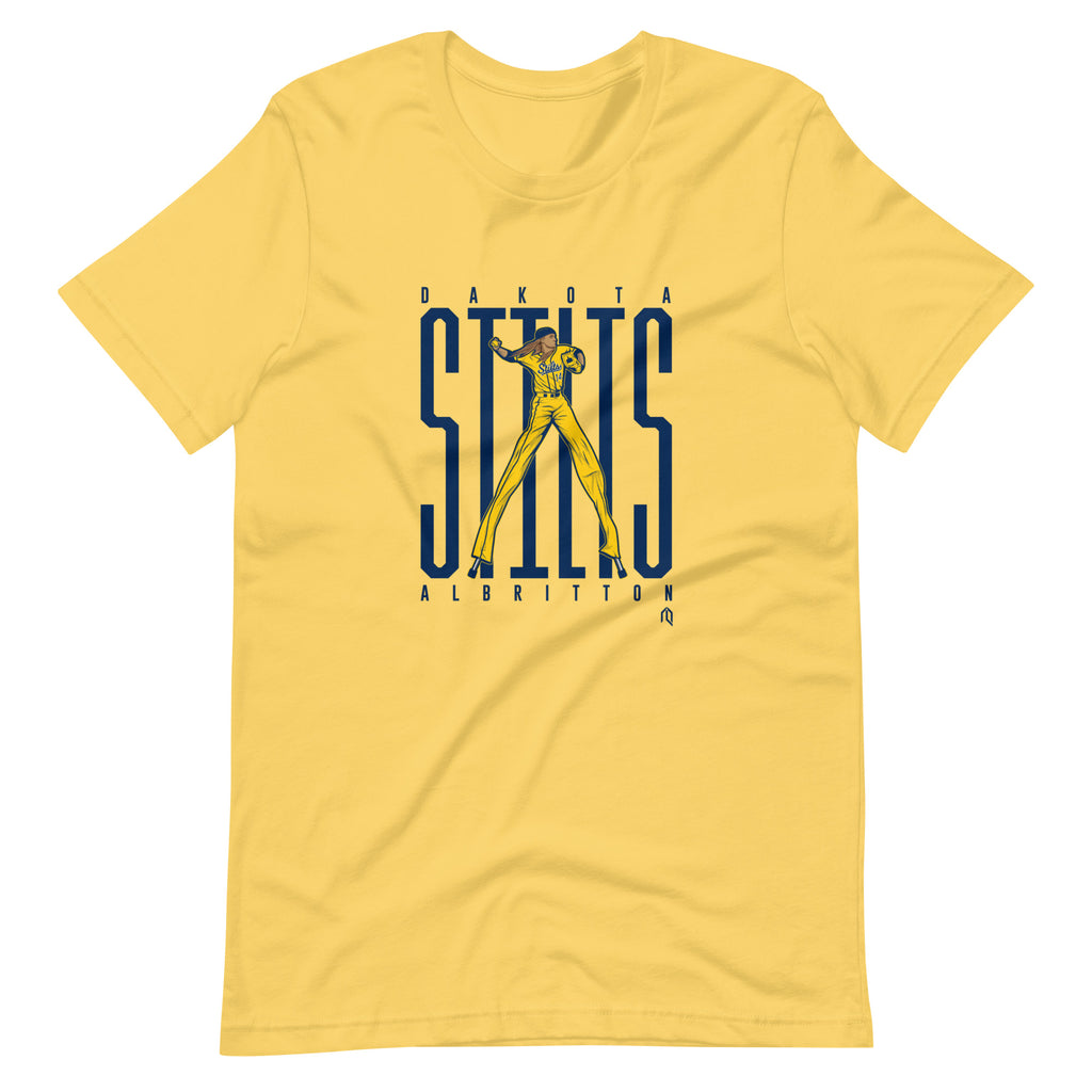 Dakota "Stilts" Albritton T-Shirt Yellow