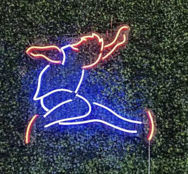 Custom Sports Cave LED Sign