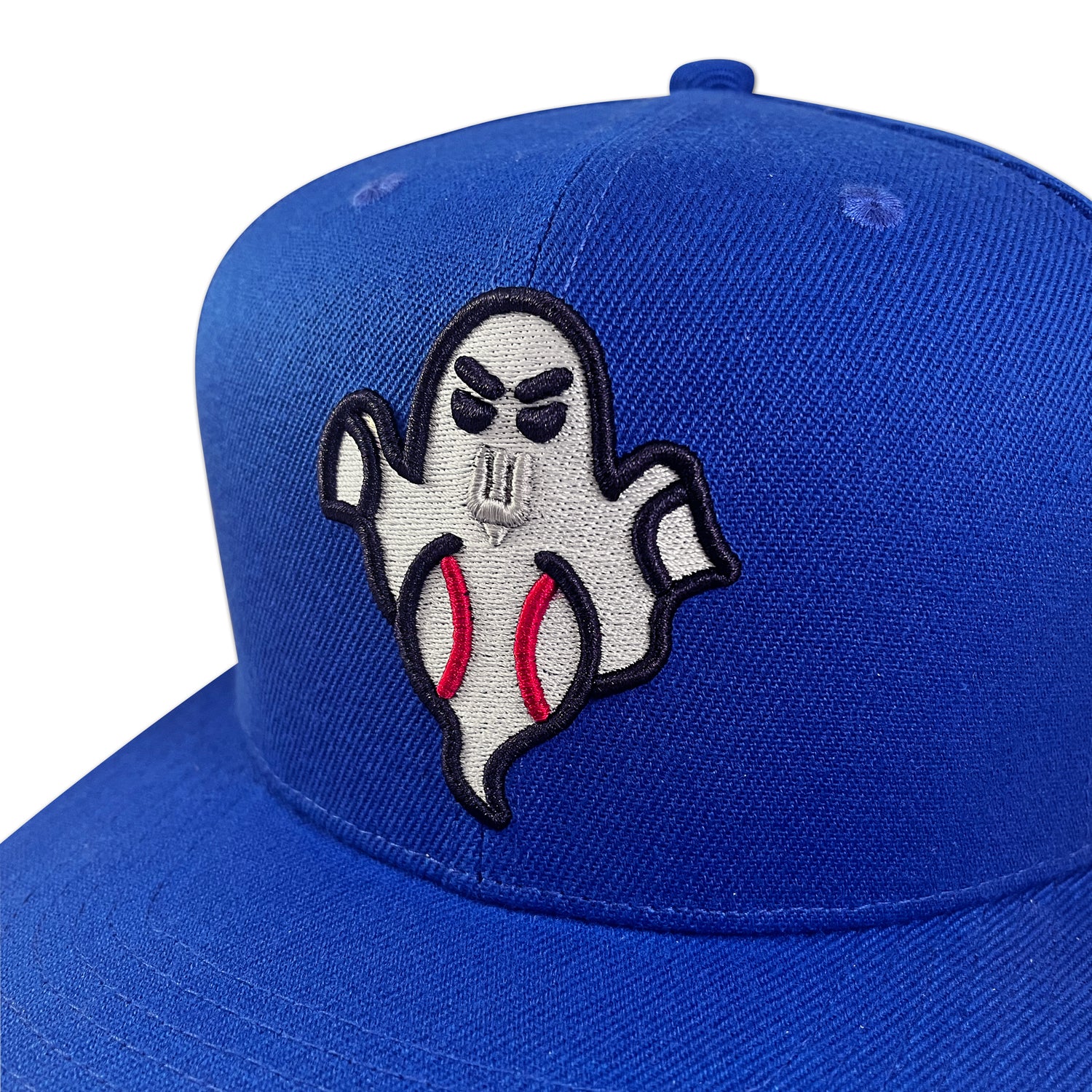 Ghost Fork Graphic Snapback Hat | Athlete Logos