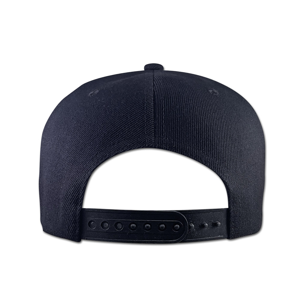 Ghost Fork Neon Snapback Hat