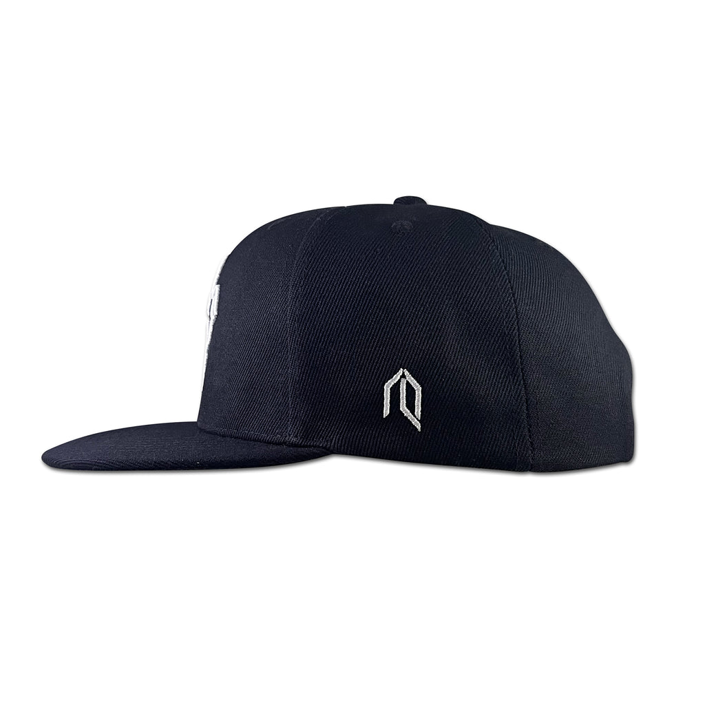 Ghost Fork Neon Snapback Hat