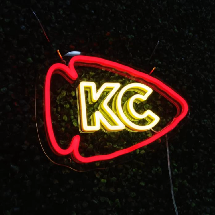 KC Arrowhead Neon Sign