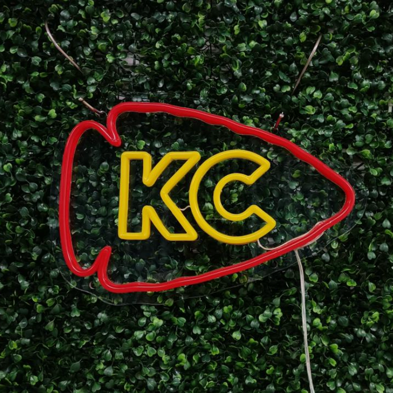 KC Arrowhead Neon Sign