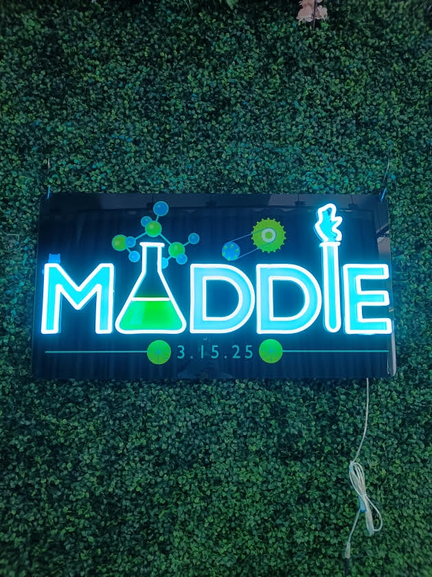Custom Sports Cave LED Sign