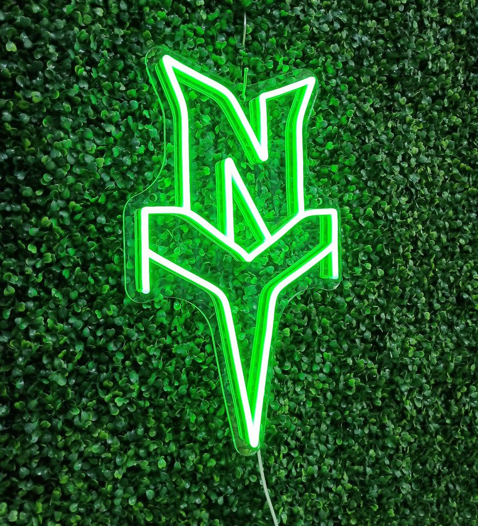 NY Neon Jet Wall Sign