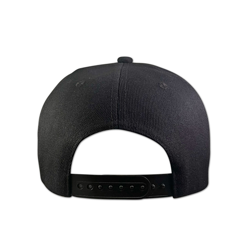 Queens NY Neon Skyline Snapback Hat