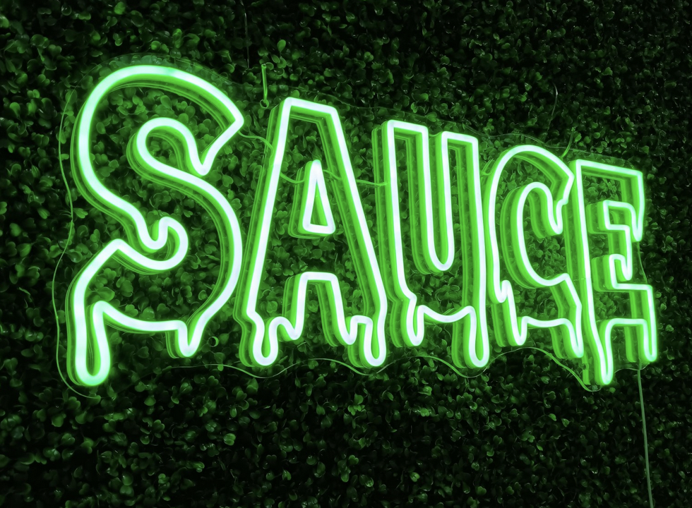 Custom Sports Cave LED Sign