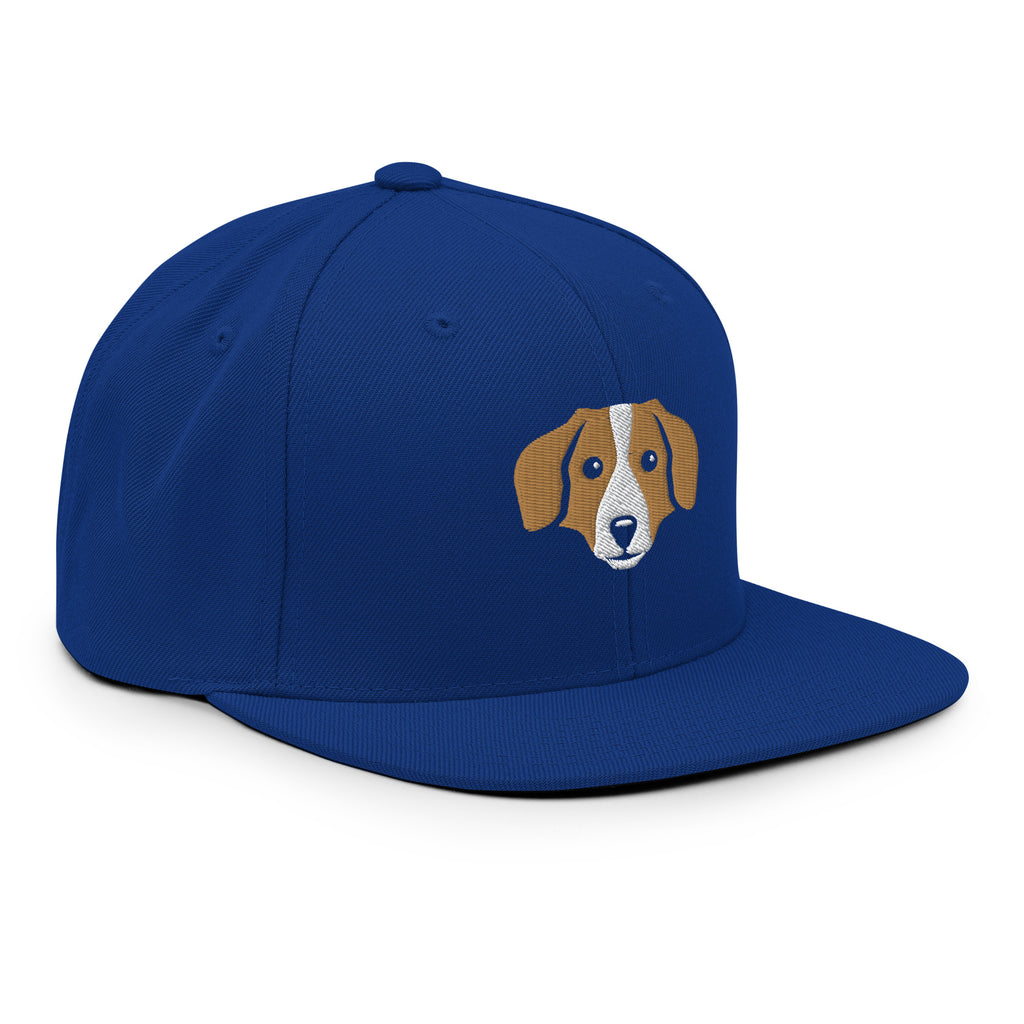 Baseball Dog Snapback Hat