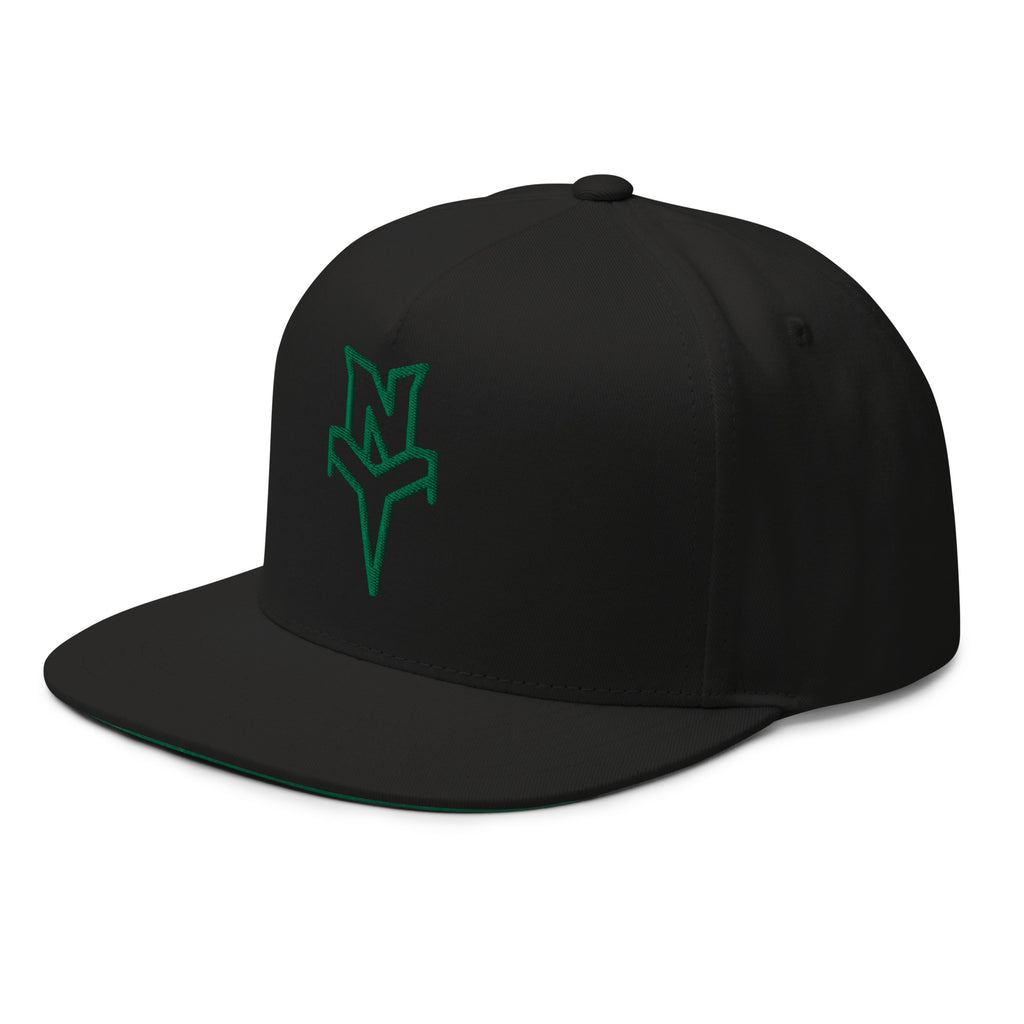 NY Neon Jet Black Snapback