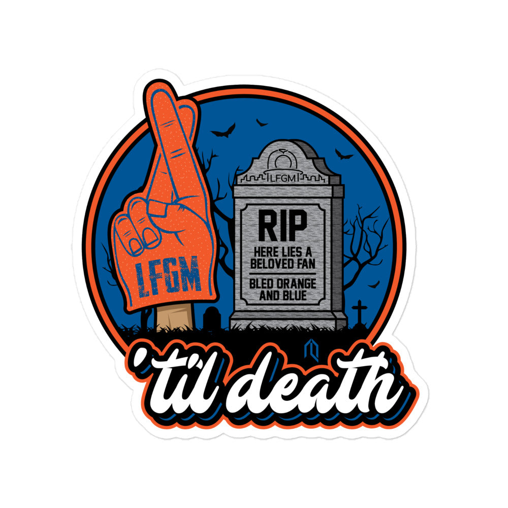 til Death Sticker
