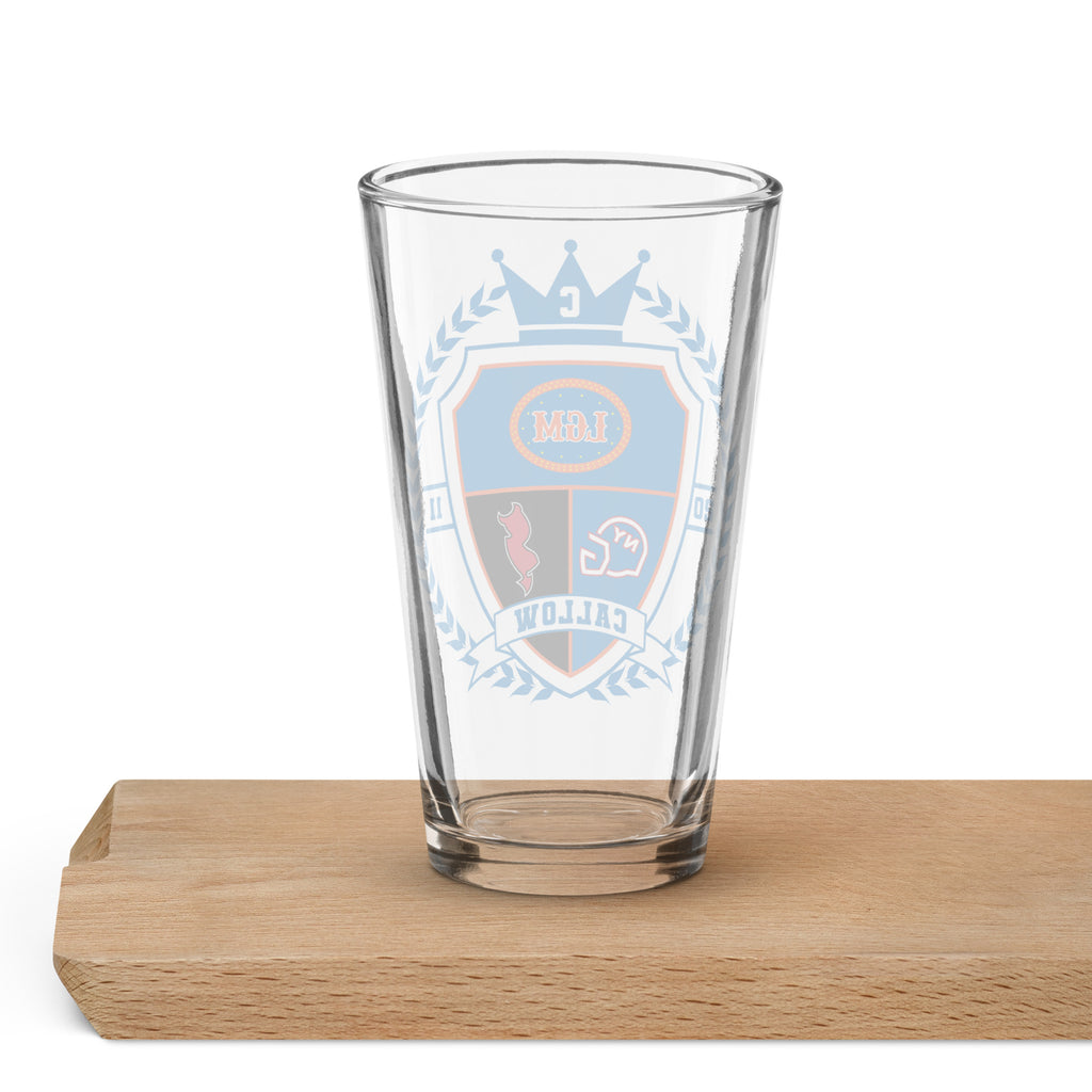 Callow Family Crest Pint Glass