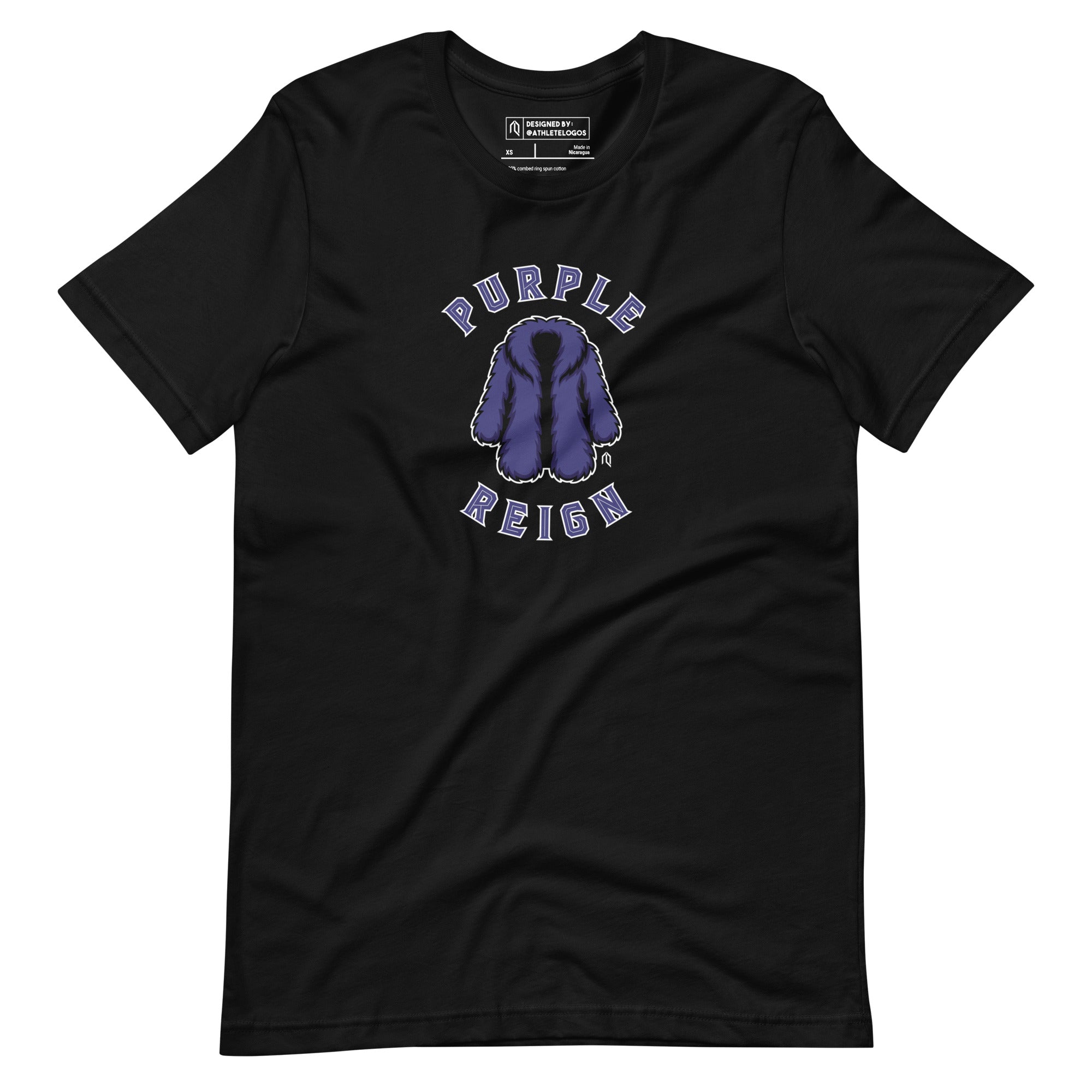 Purple Reign T-Shirt | Athlete Logos