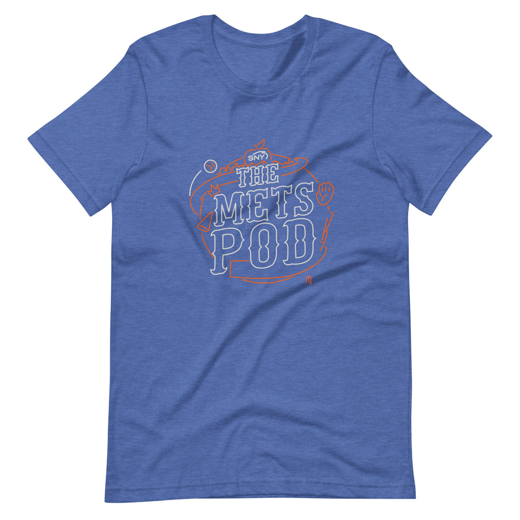 The Mets Pod Neon T-Shirt