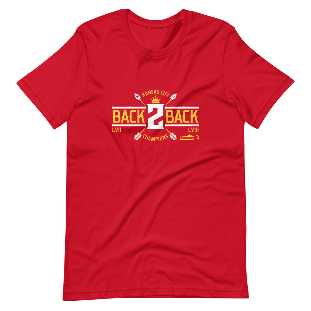 KC Back 2 Back Champions T-Shirt
