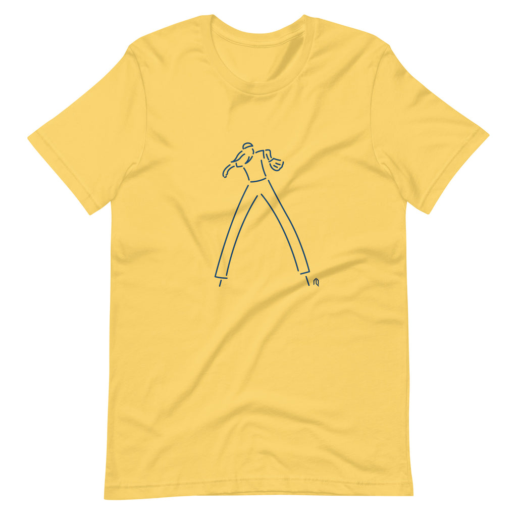 Dakota "Stilts" Albritton Neon T-Shirt Yellow