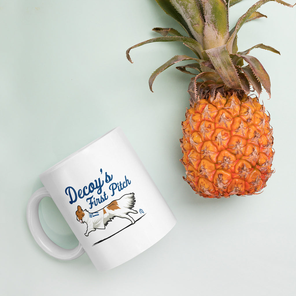 Decoy's First Pitch Glossy Mug