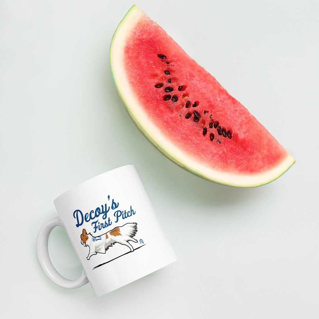 Decoy's First Pitch Glossy Mug