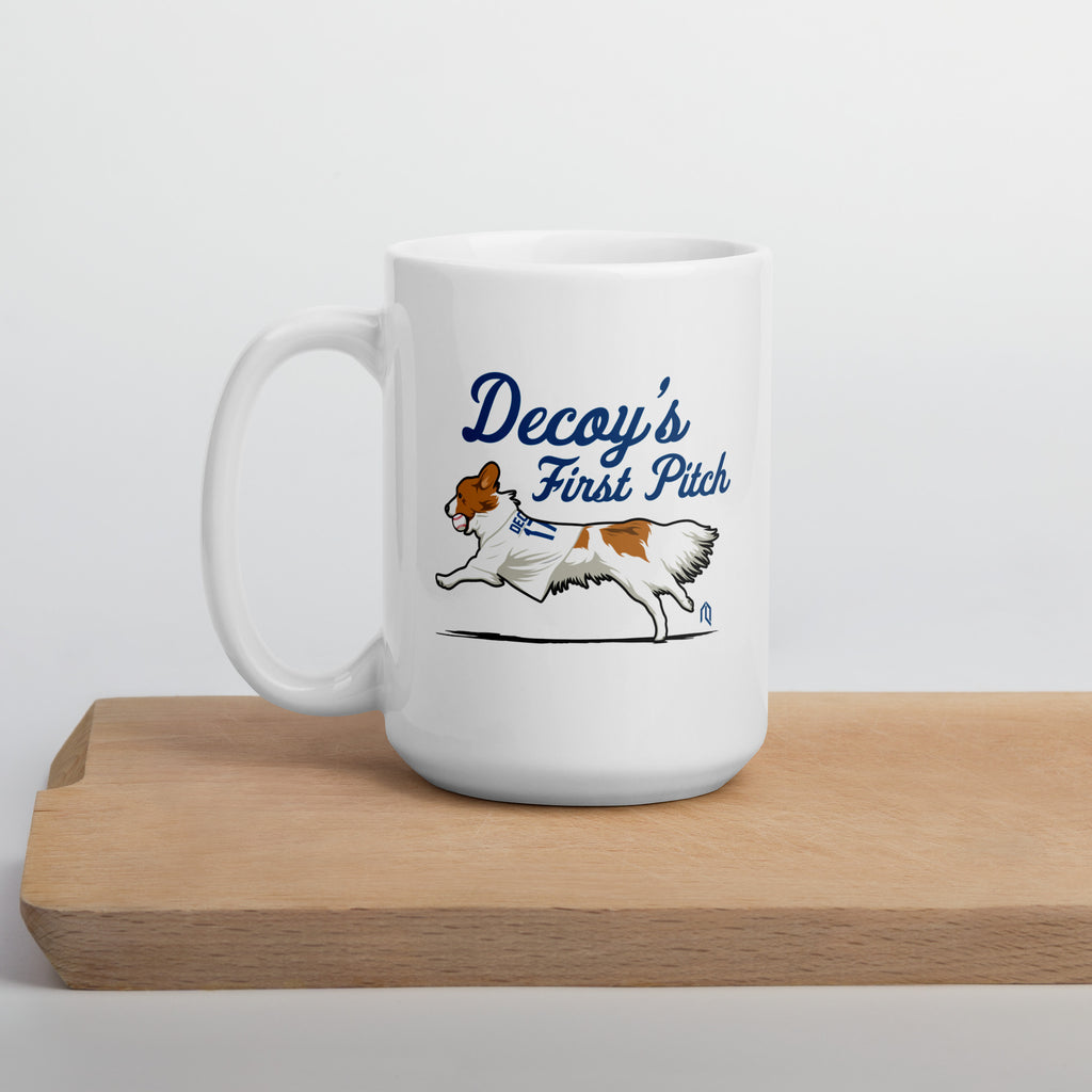 Decoy's First Pitch Glossy Mug