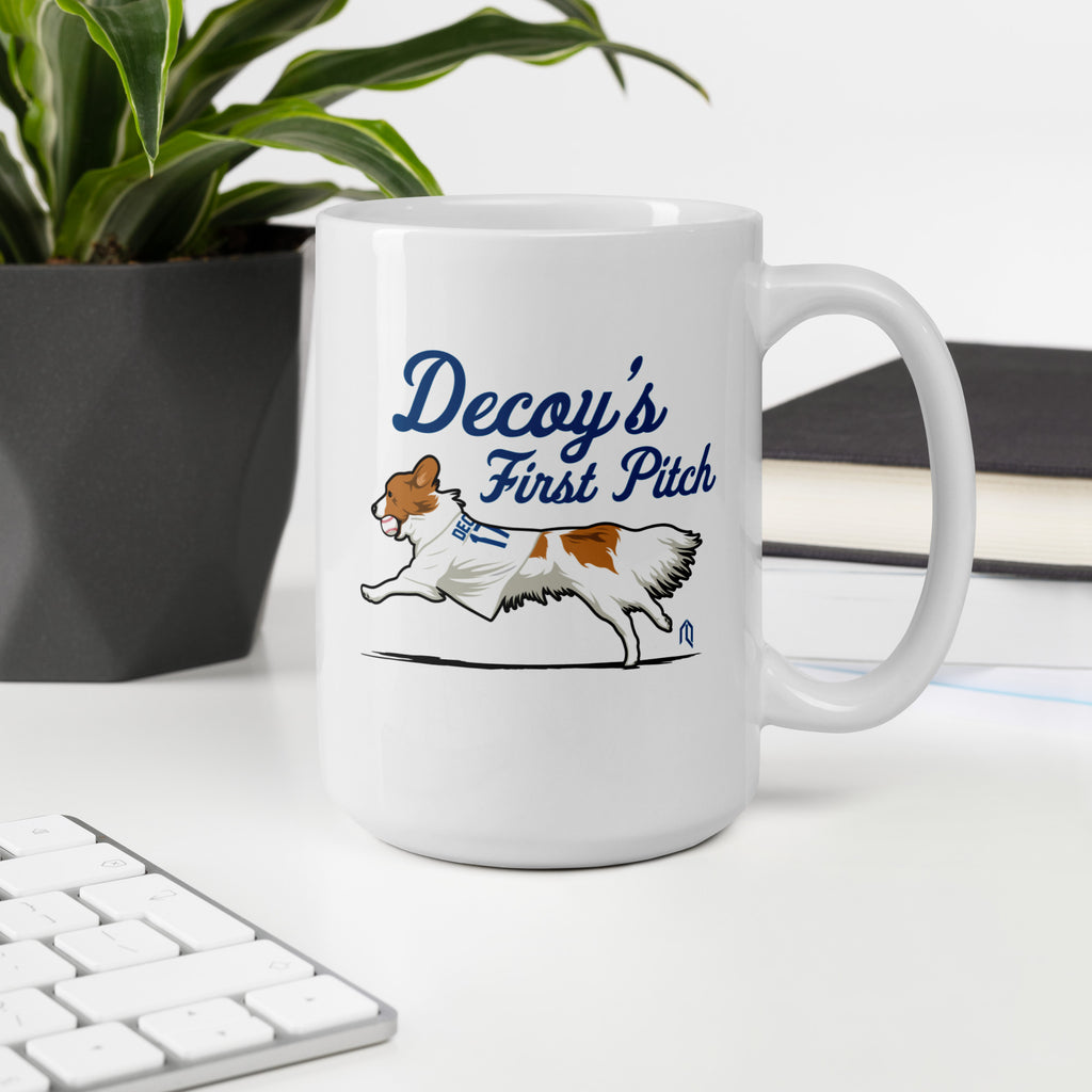 Decoy's First Pitch Glossy Mug