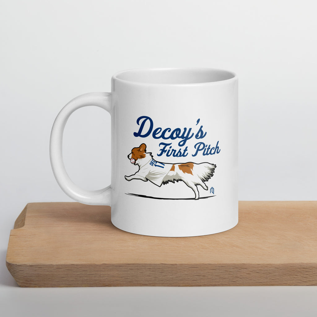 Decoy's First Pitch Glossy Mug