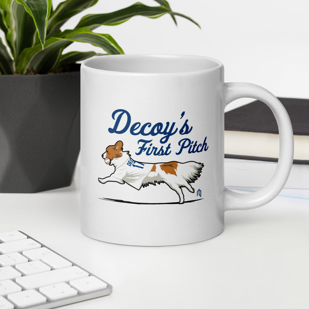 Decoy's First Pitch Glossy Mug