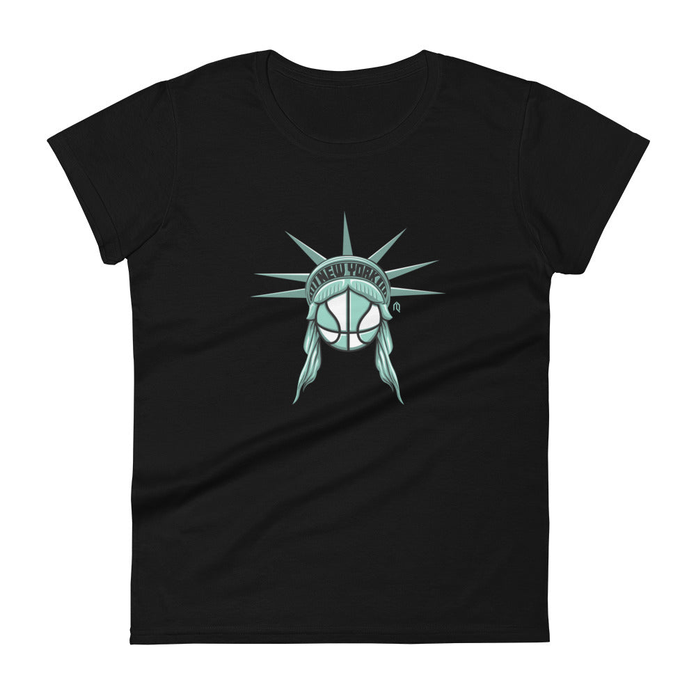 Lady Liberty Basketball Women's T-Shirt 2