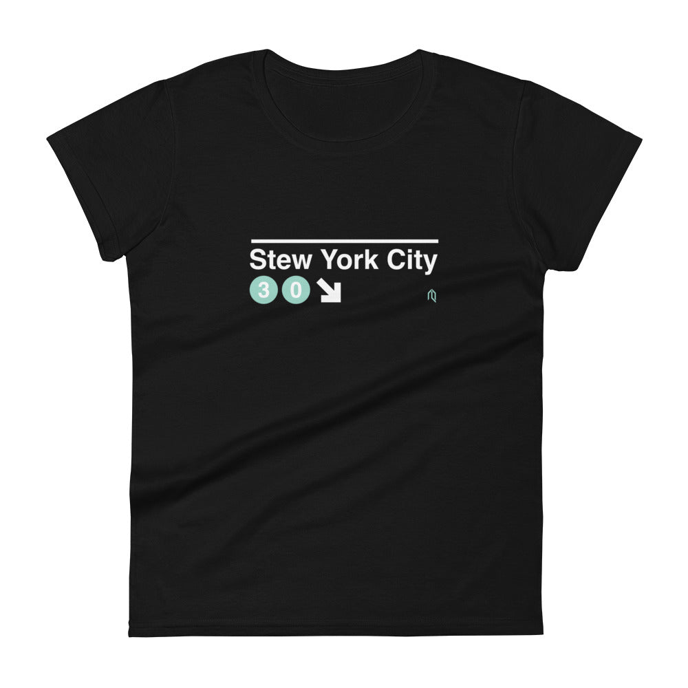 Stew York City Subway Women's T-shirt