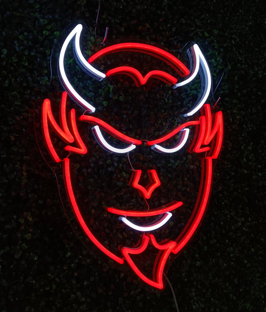 Devil Face Sign