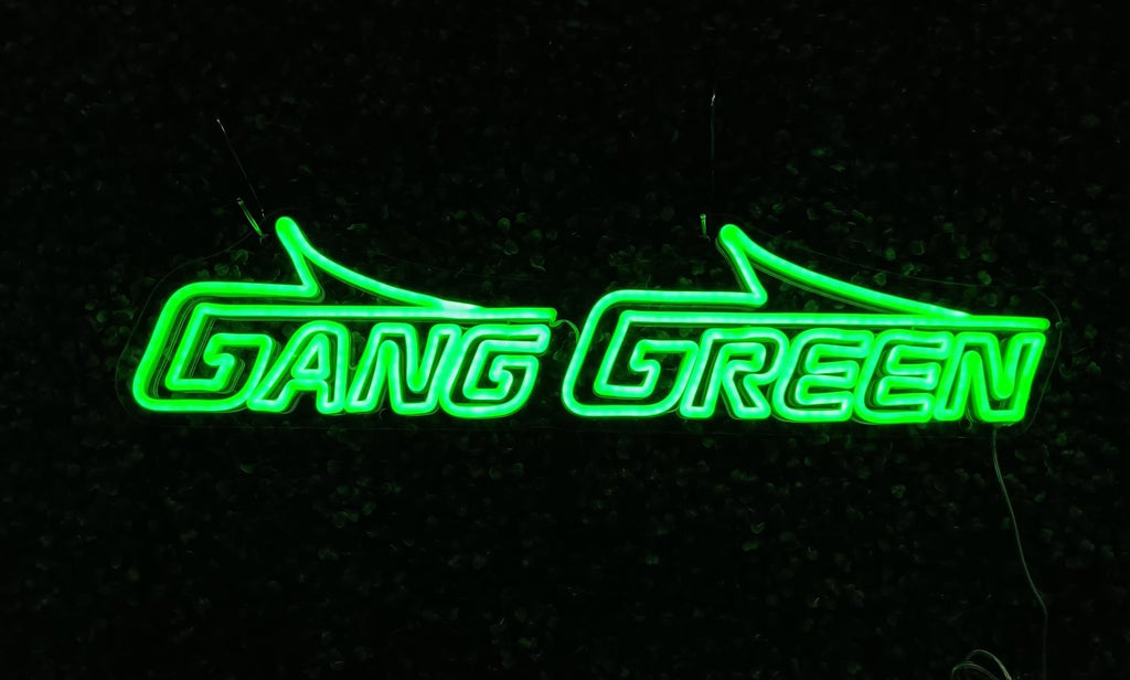 Gang Green Neon Sign