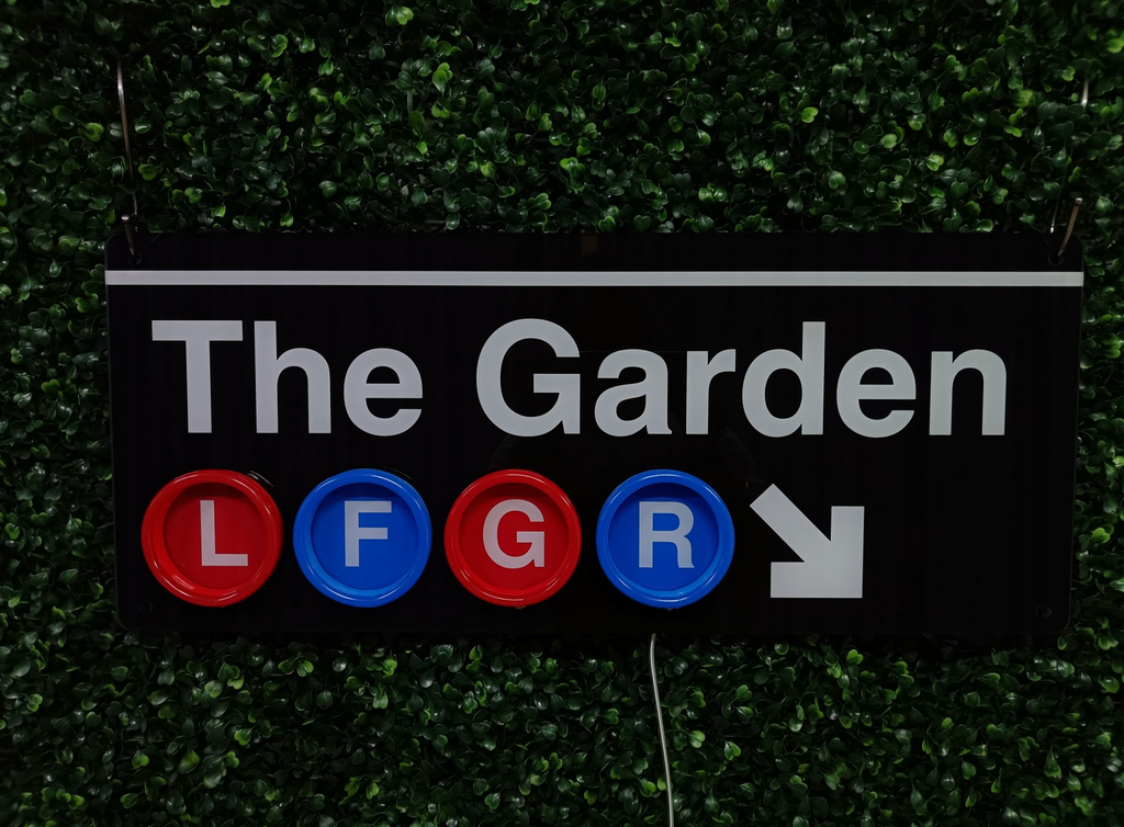 LFGR The Garden Sign