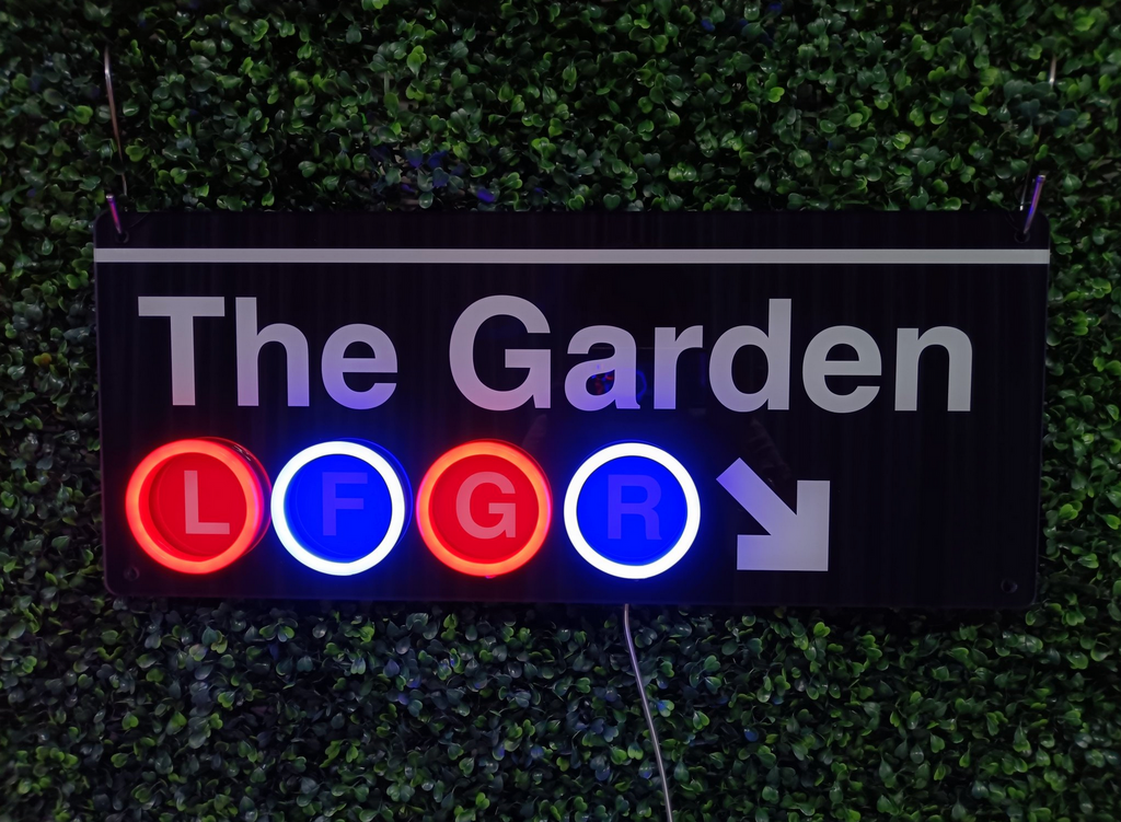 LFGR The Garden Sign