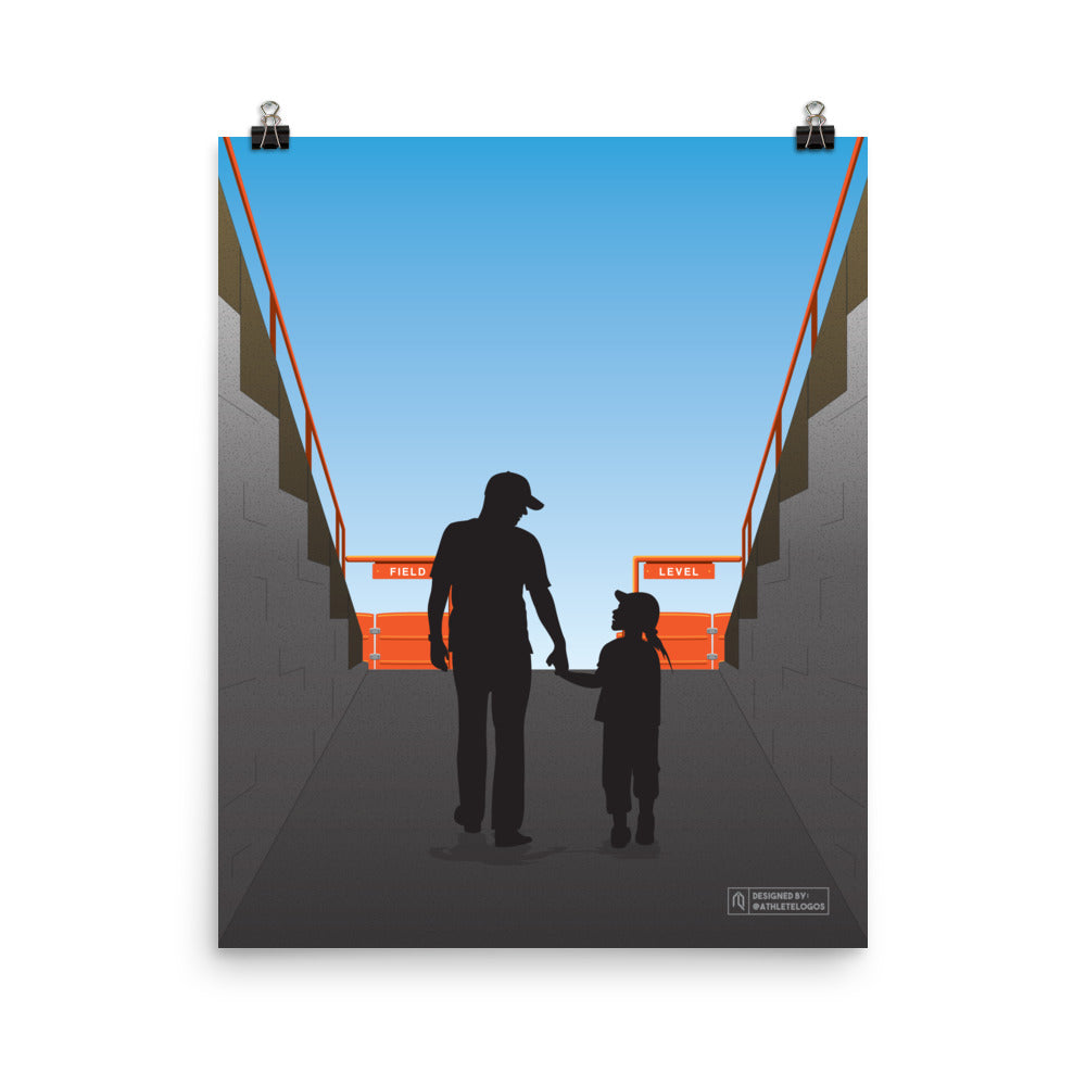Field Level Print - Father & Daughter
