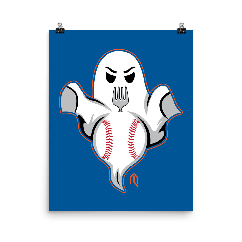 Ghost Forkball Poster